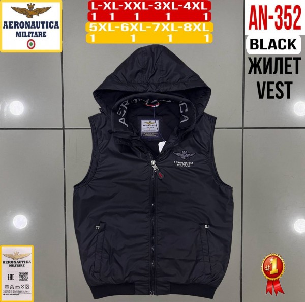 Мужская Жилетка Aeronautica Militare