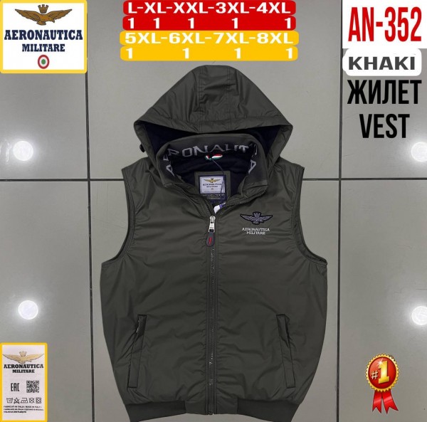 Мужская Жилетка Aeronautica Militare