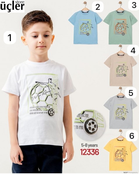 Футболка Для Мальчика Haknur (5-6-7-8лет) 