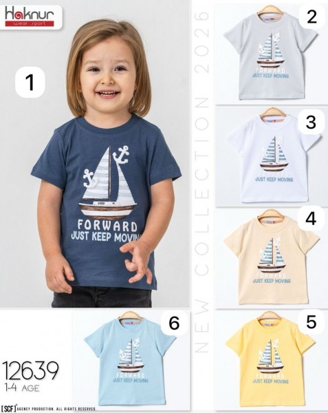 Футболка Для Мальчика Haknur (1-2-3-4лет) 