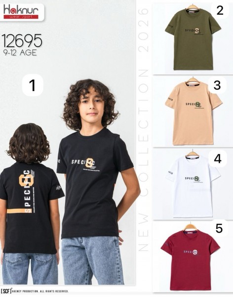 Футболка Для Мальчика Haknur (9-10-11-12лет)
