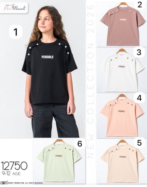 Футболка Для Девочки Peri Masali (9-10-11-12лет) 