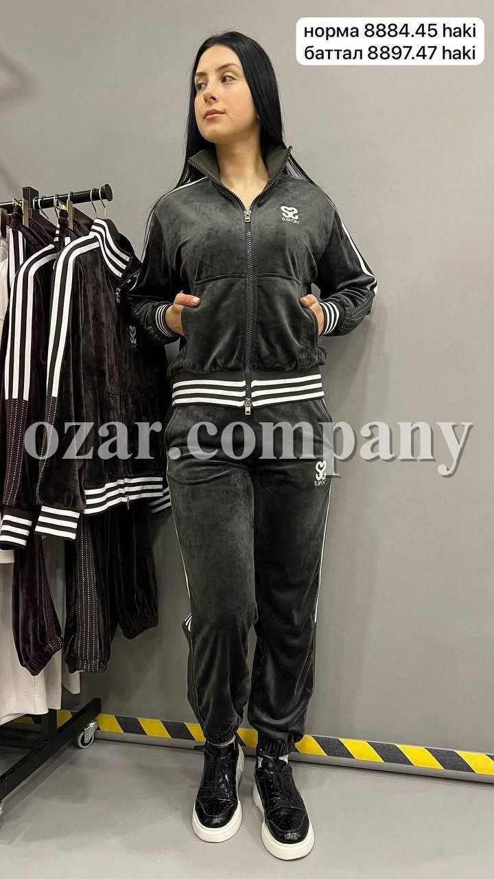 Женский Велюровый Костюм Speed Way