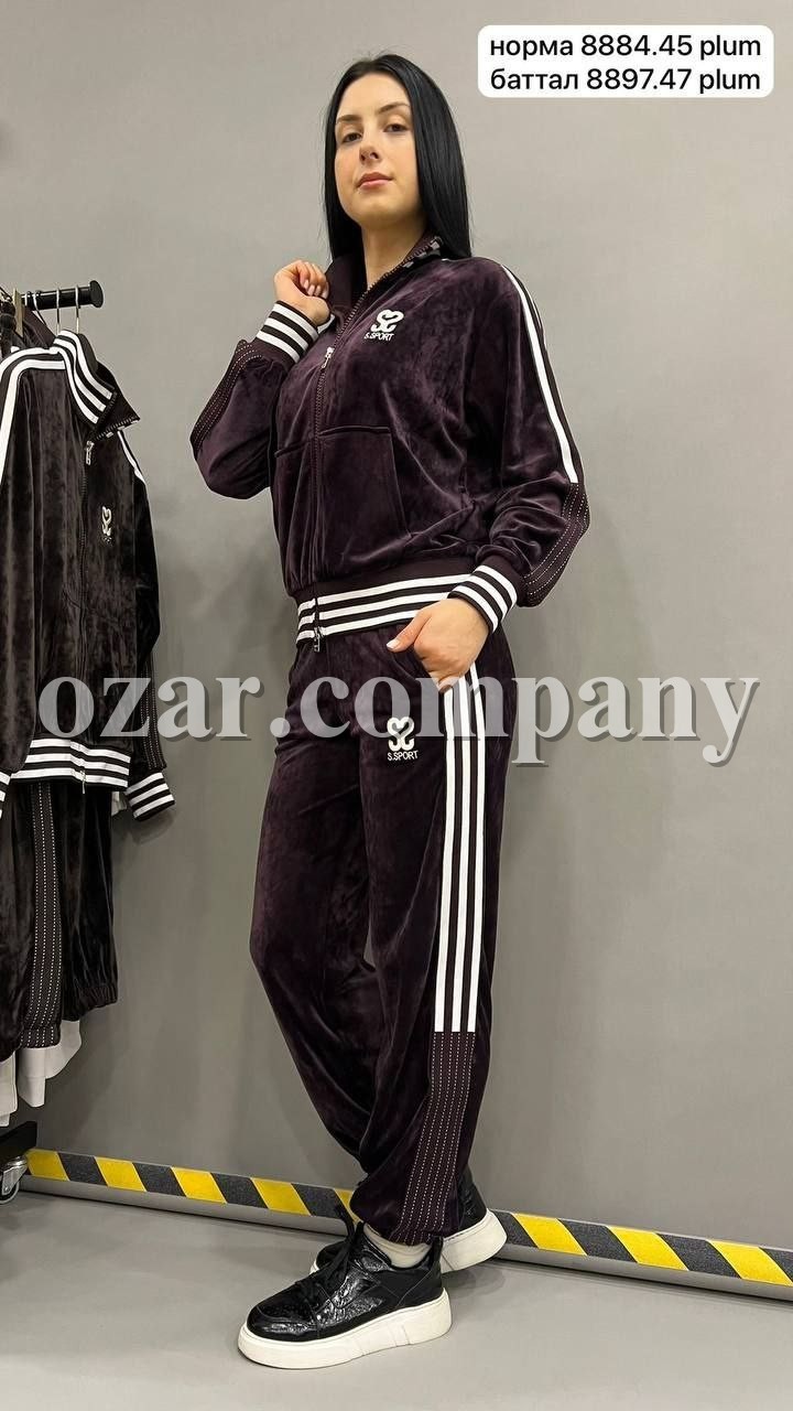 Женский Велюровый Костюм Speed Way