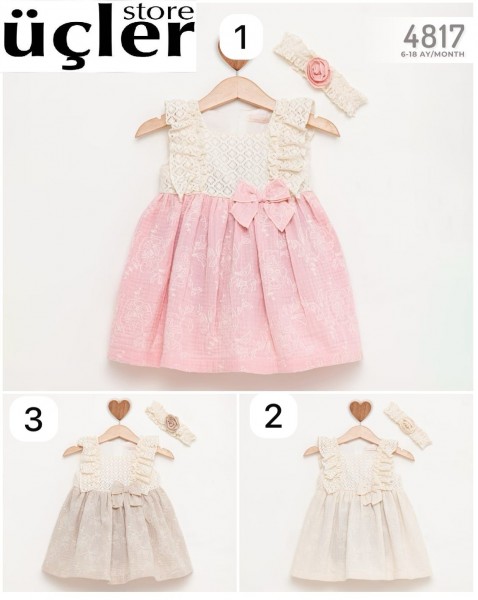 Платье Для Девочки Baby Rose (6-9-12-18мес.)