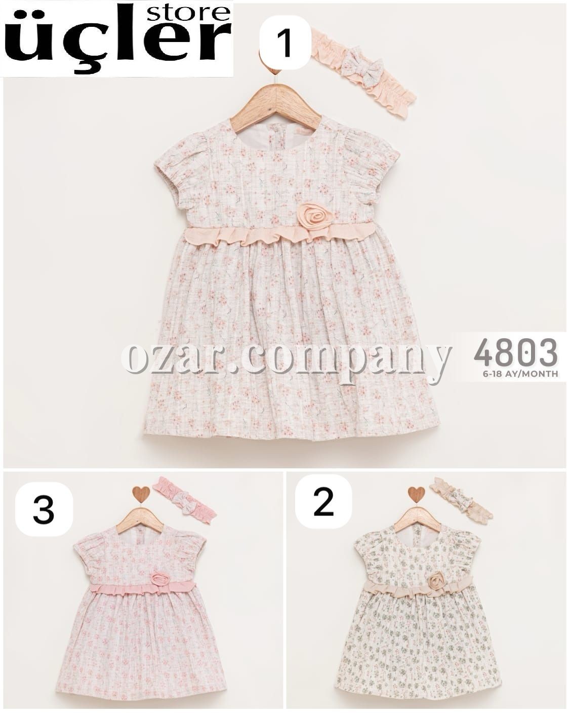 Платье Для Девочки Baby Rose (6-9-12-18мес.)