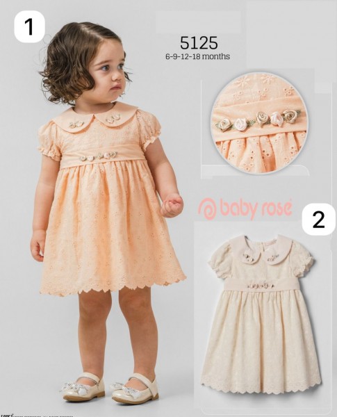 Платье Для Девочки Baby Rose (6-9-12-18мес.)