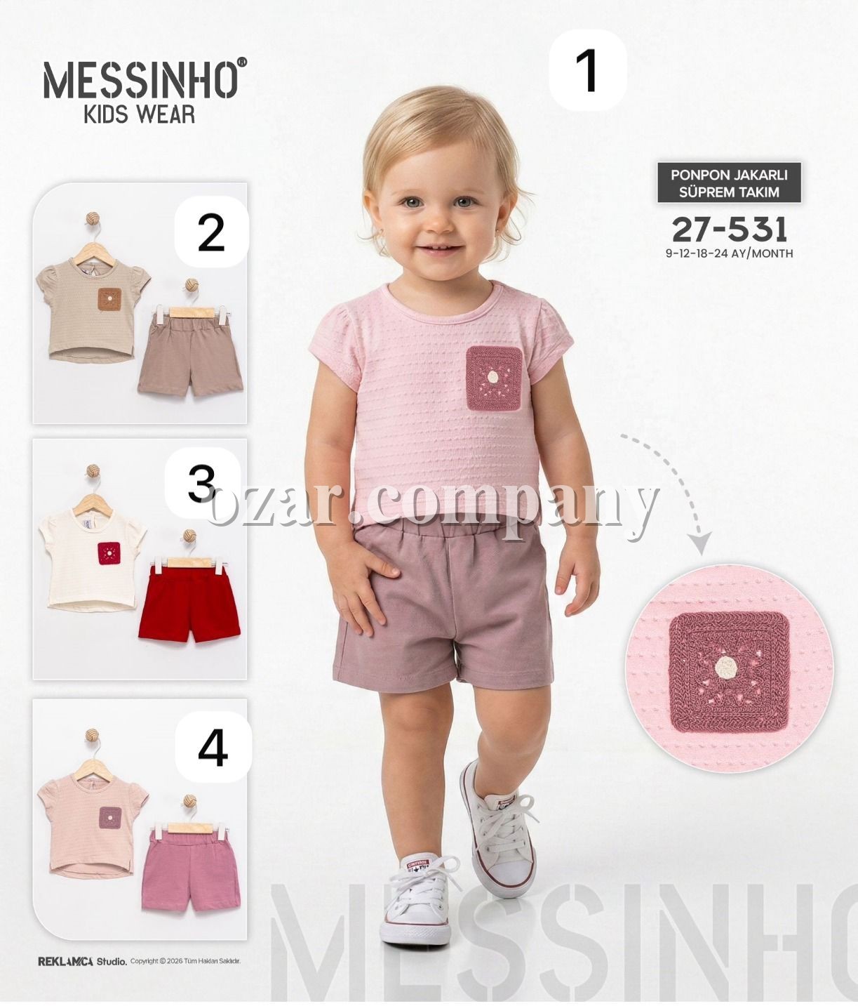 Костюм Для Девочки Messinho (9-12-18-24мес.)