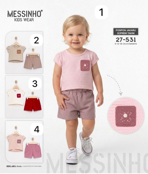 Костюм Для Девочки Messinho (9-12-18-24мес.)