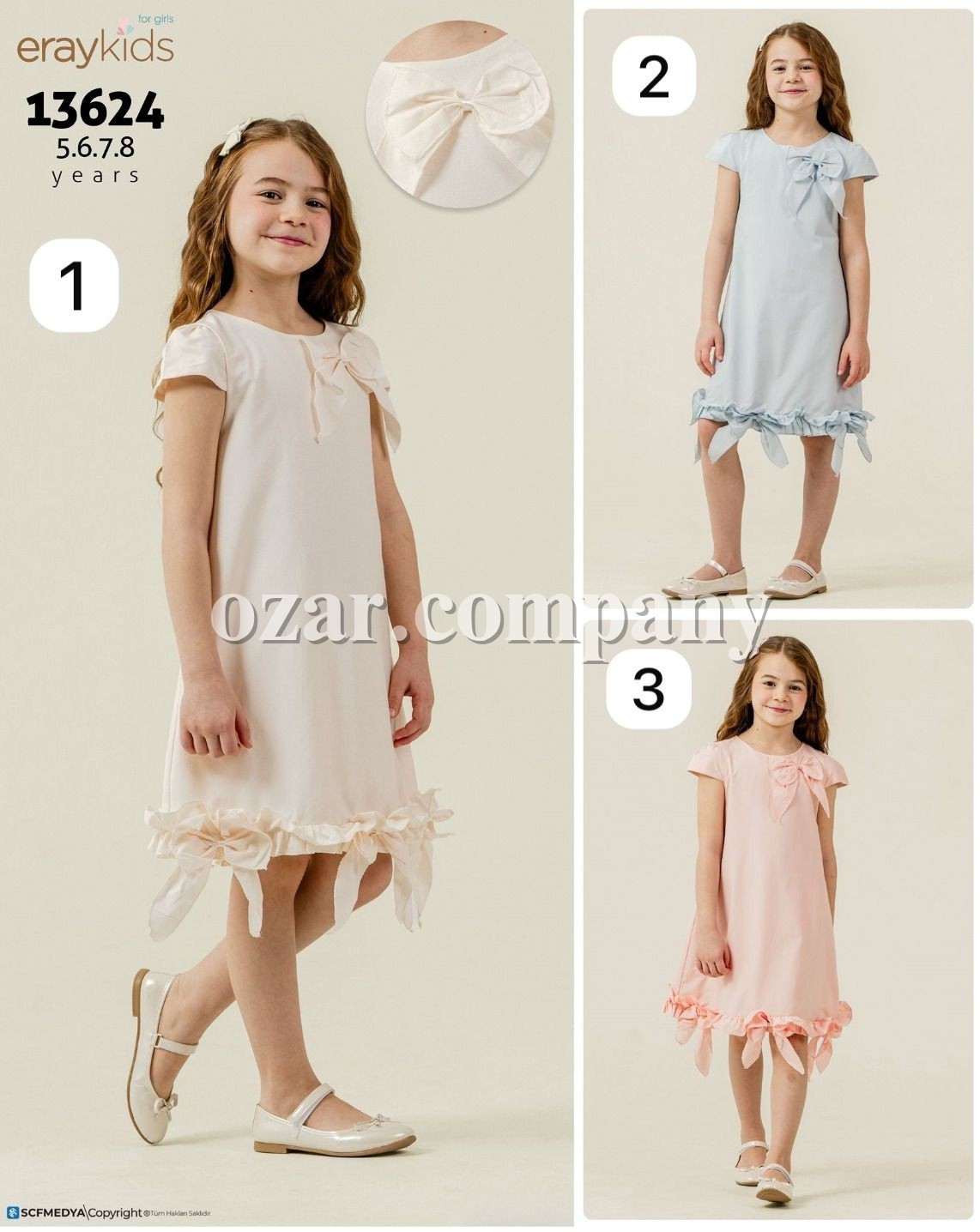 Платье Для Девочки Eray Kids (5-6-7-8лет) 