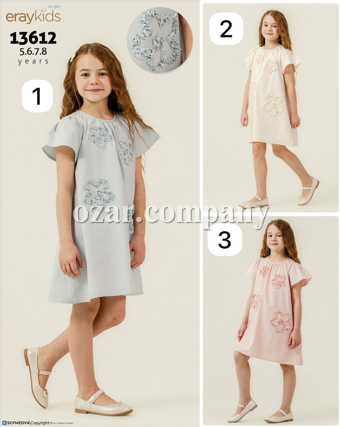 Платье Для Девочки Eray Kids (5-6-7-8лет) 