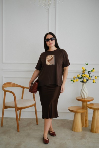 Женская Футболка Trikotto (Большие размеры)