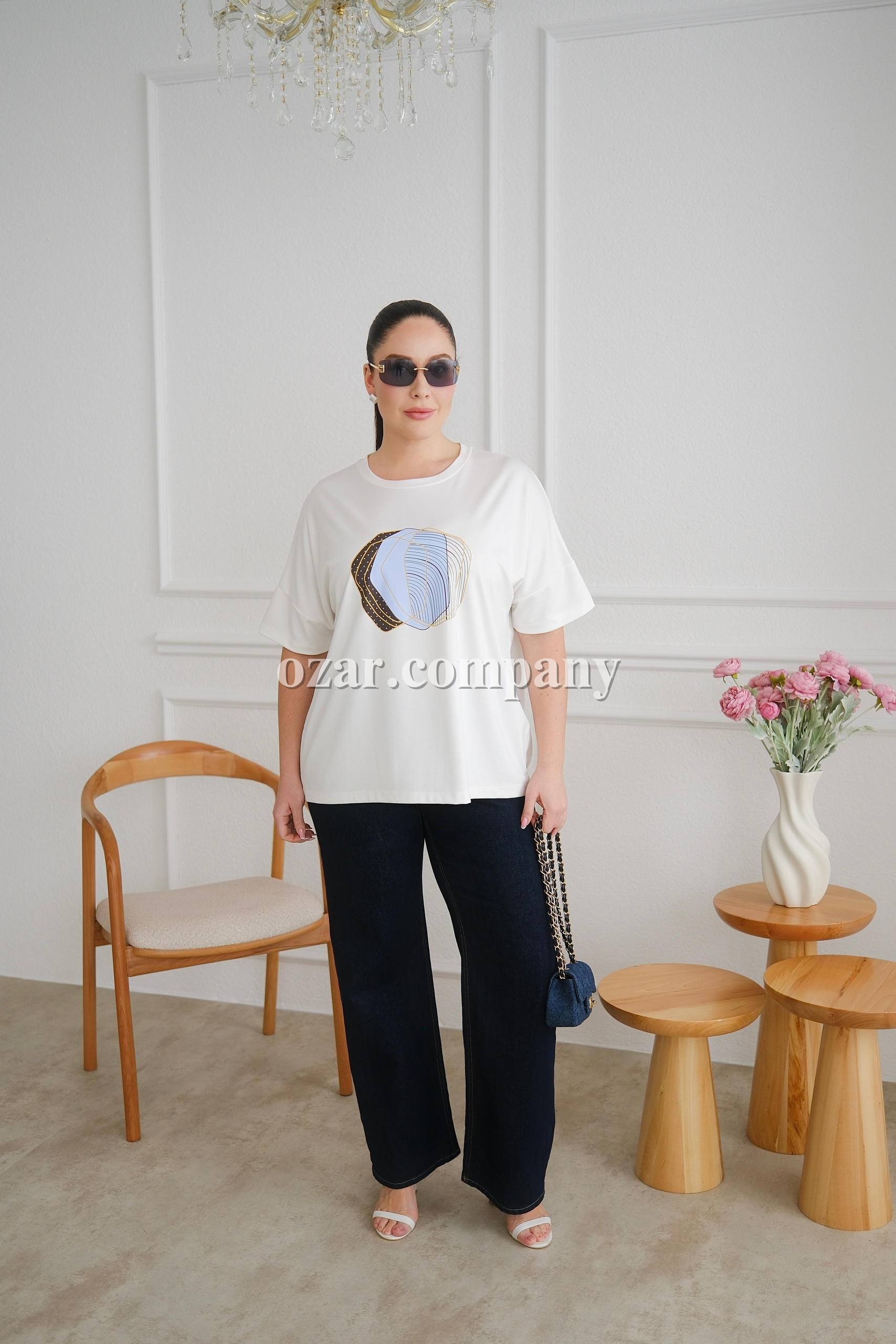 Женская Футболка Trikotto (Большие размеры)