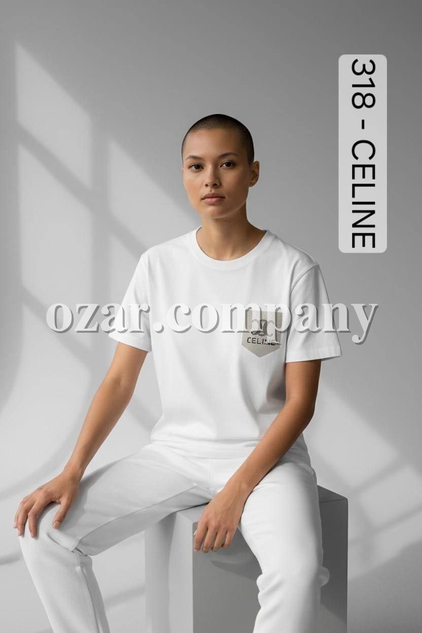 Женская Футболка Celine