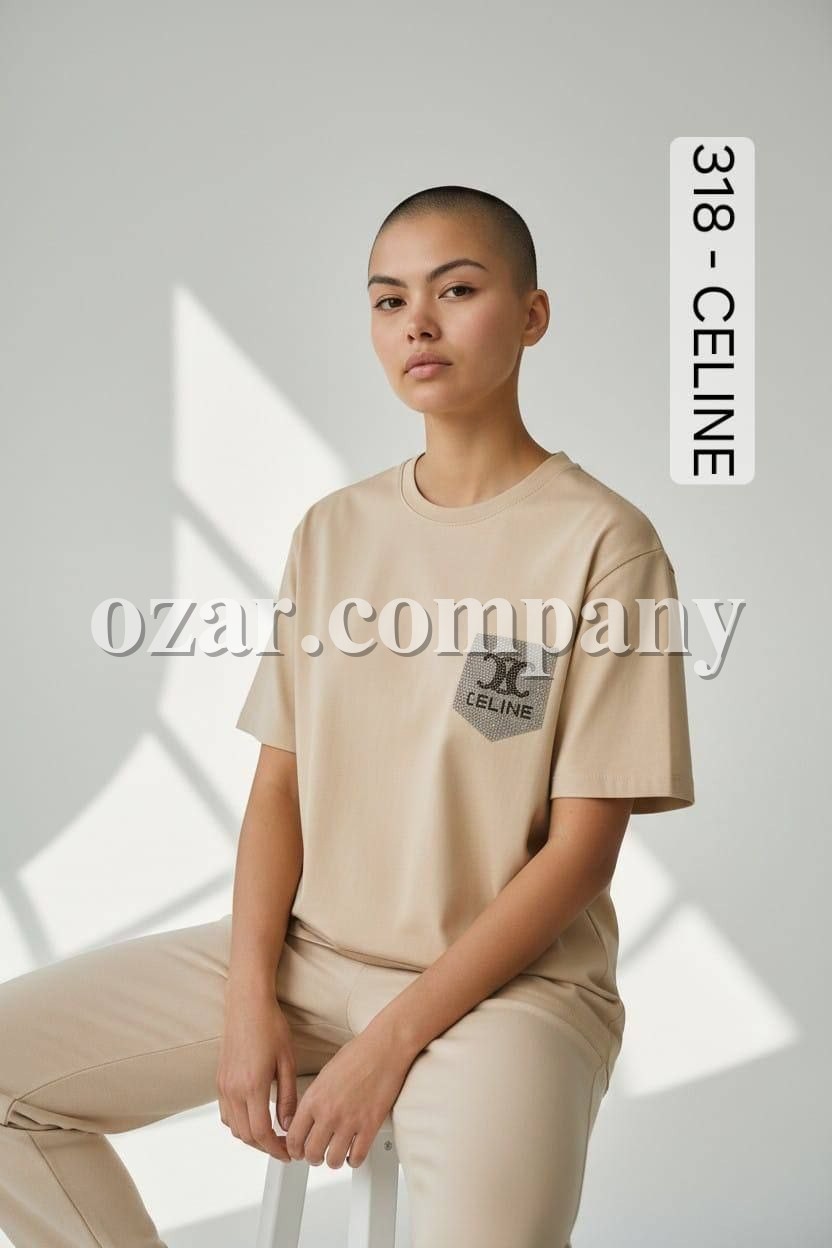 Женская Футболка Celine