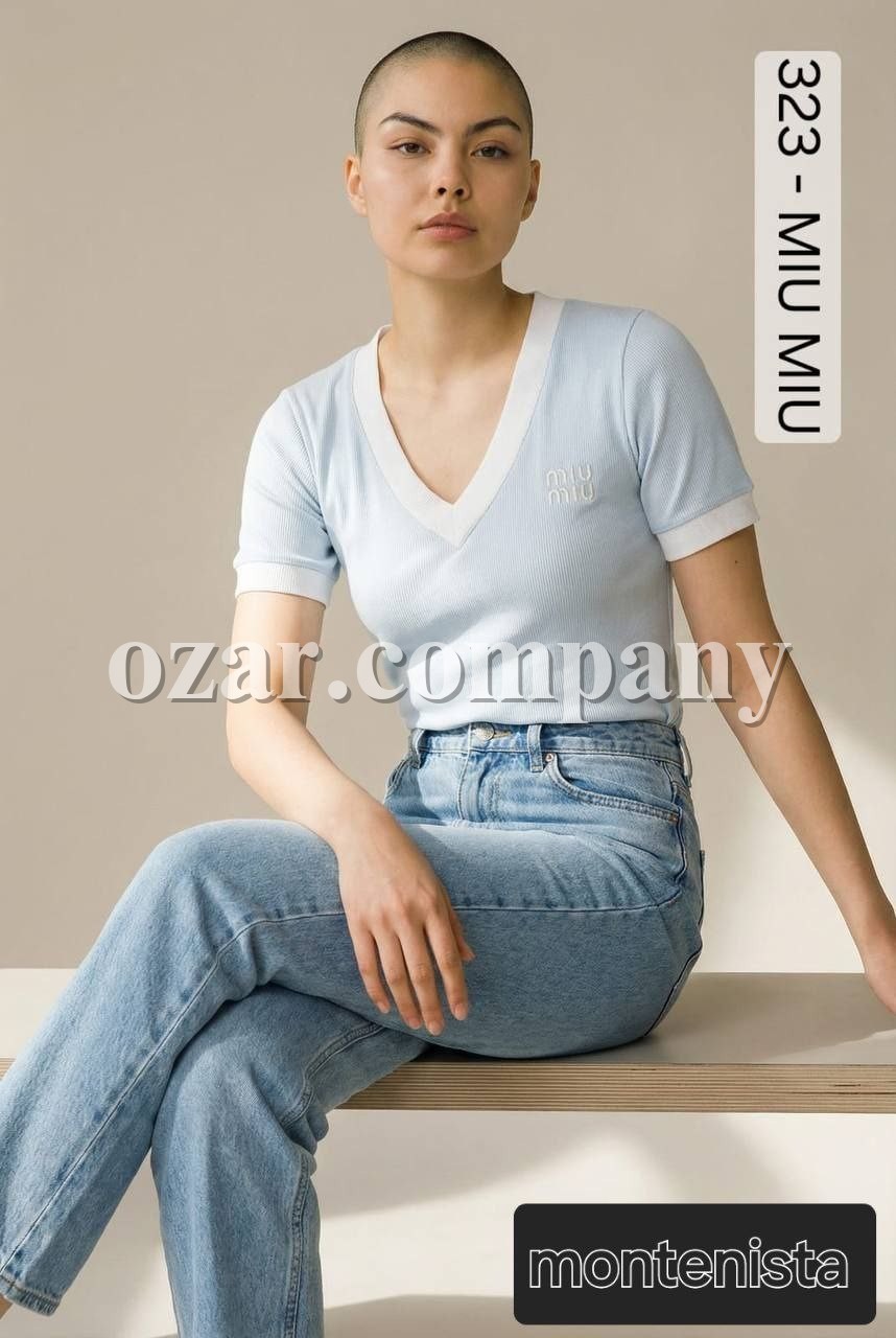 Женская Футболка Miu Miu