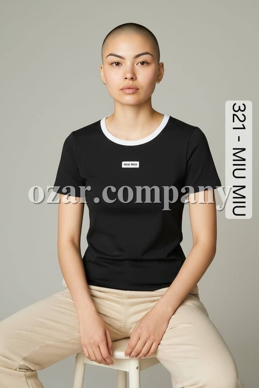 Женская Футболка Miu Miu