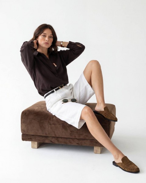 Женская Рубашка Fame