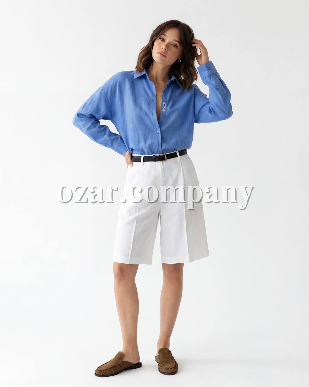 Женская Рубашка Fame