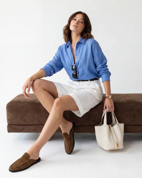 Женская Рубашка Fame