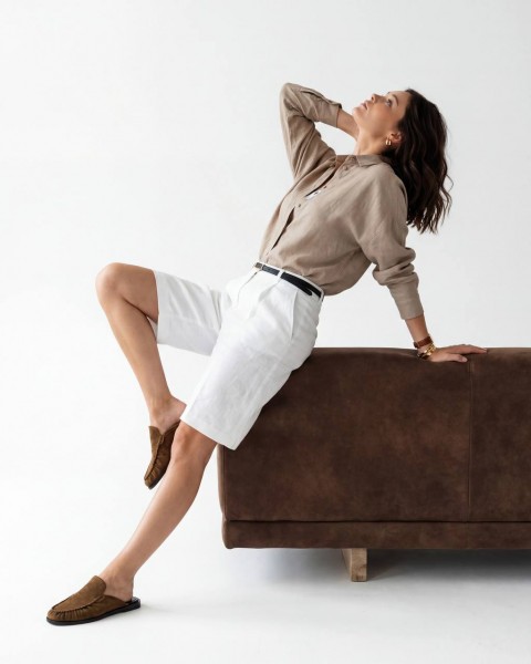 Женская Рубашка Fame