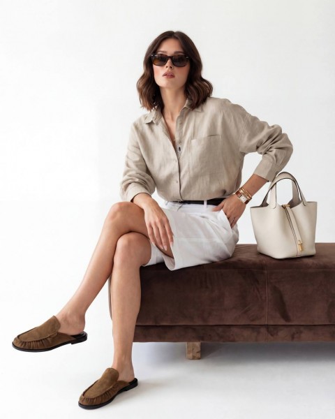 Женская Рубашка Fame