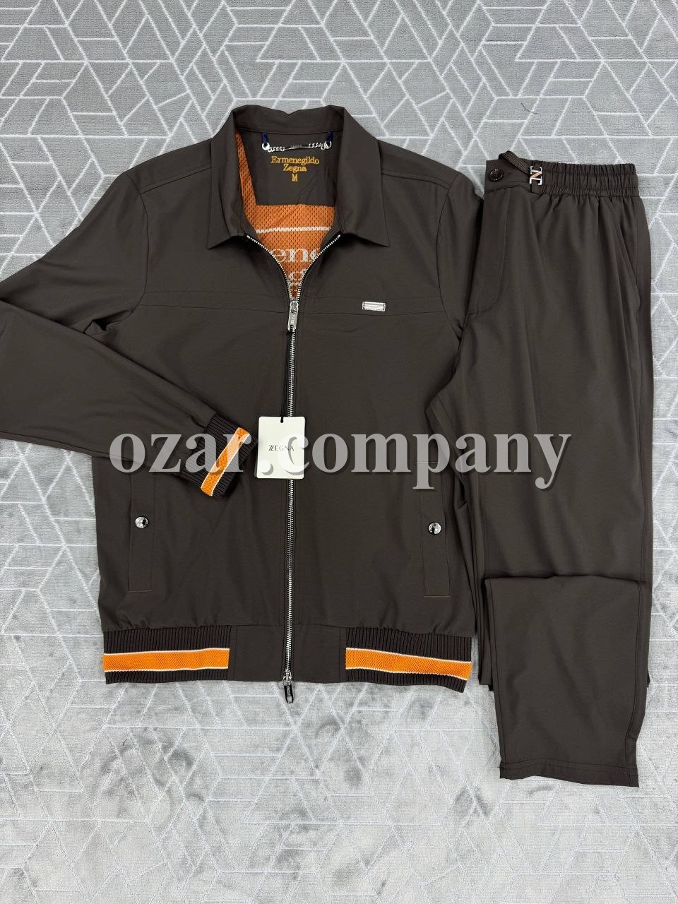 Мужской Спортивный Костюм Zegna