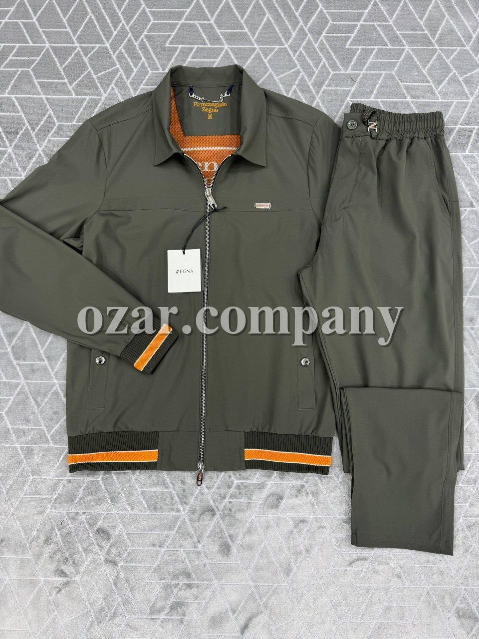 Мужской Спортивный Костюм Zegna