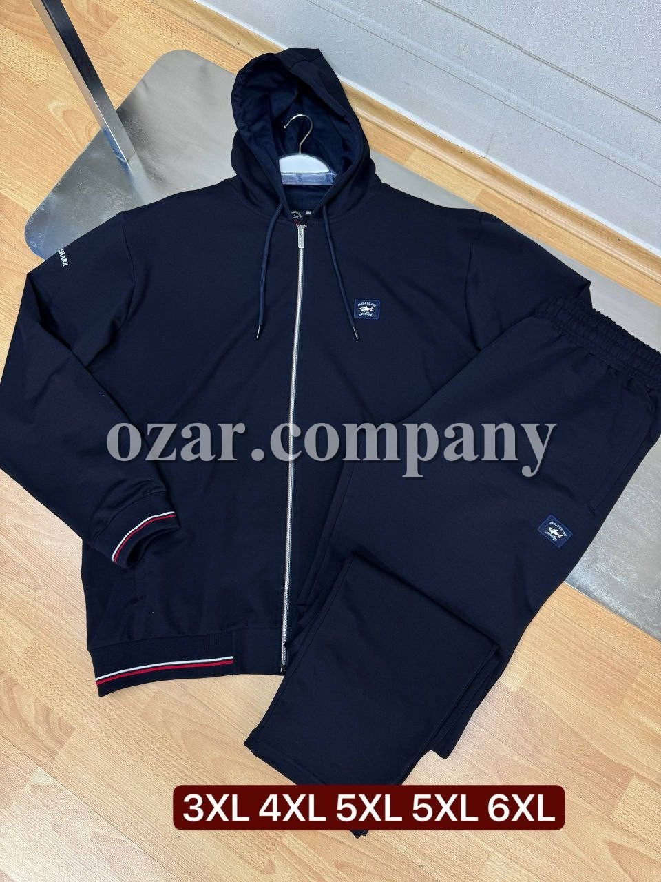 Мужской Спортивный Костюм Paul&Shark (Большие размеры)