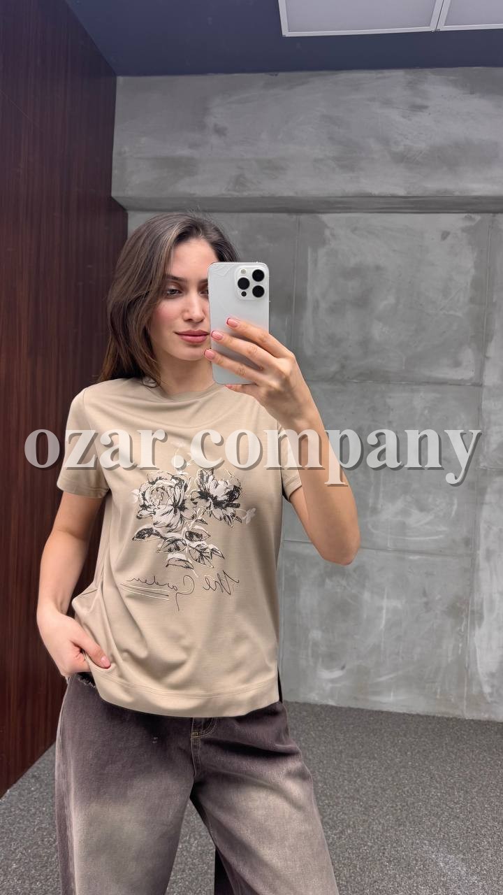 Женская Футболка Cute