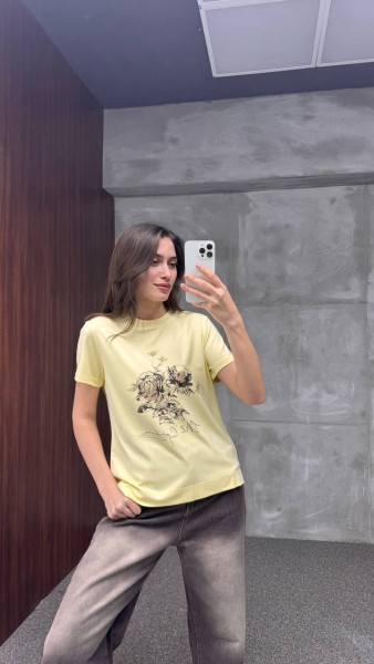 Женская Футболка Cute