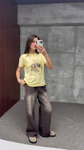 Женская Футболка Cute