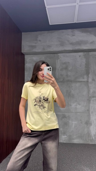 Женская Футболка Cute