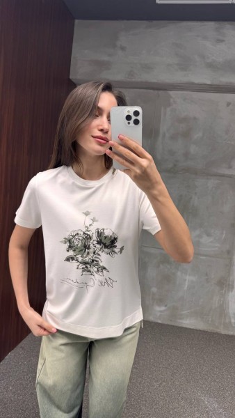 Женская Футболка Cute