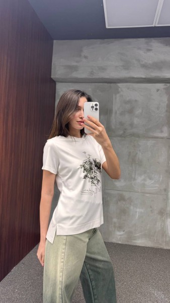 Женская Футболка Cute