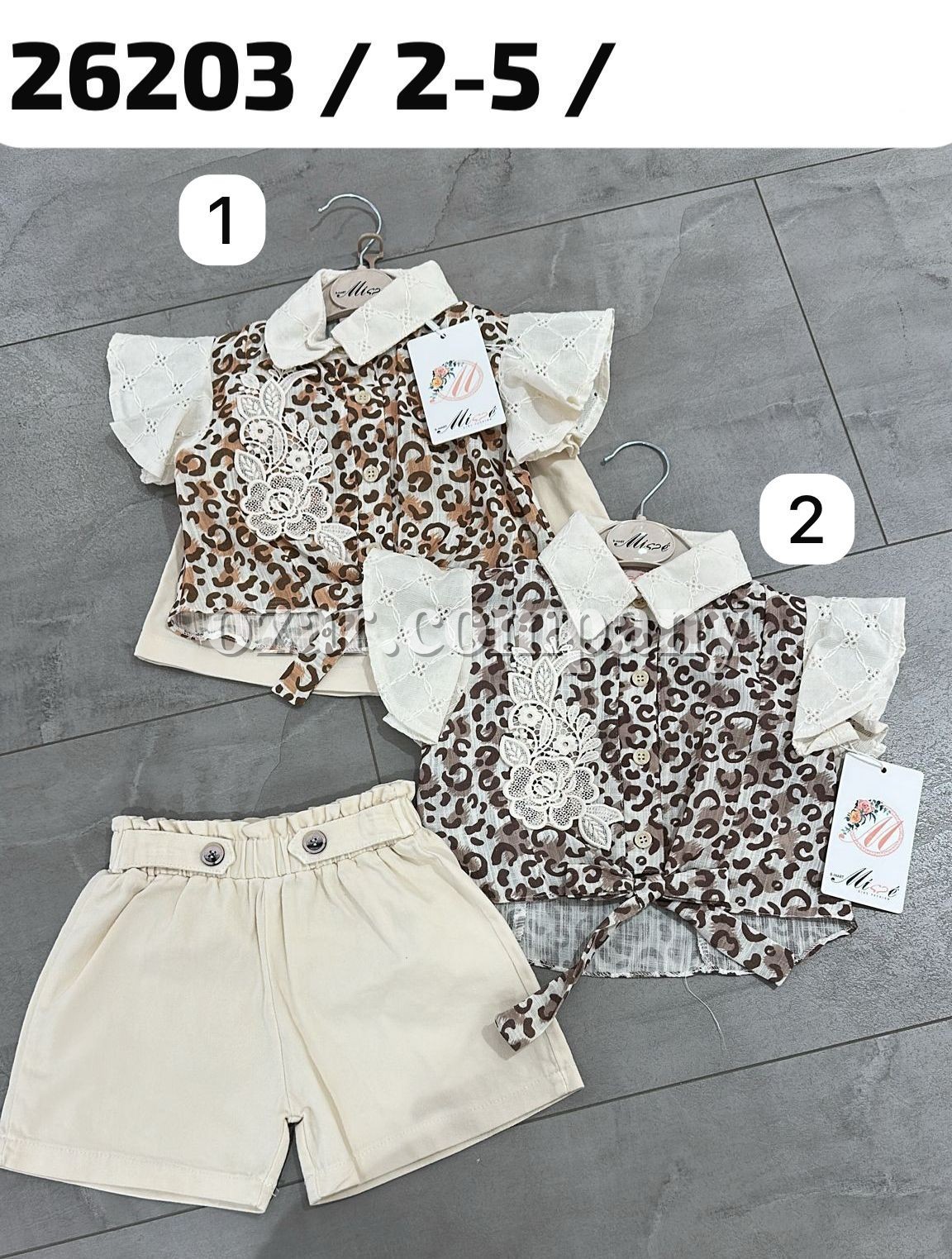 Муслиновый Костюм Для Девочки Misse (2-3-4-5лет)