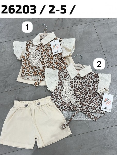 Муслиновый Костюм Для Девочки Misse (2-3-4-5лет)