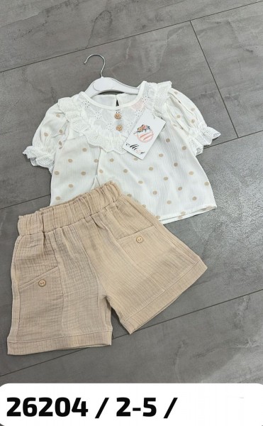 Муслиновый Костюм Для Девочки Misse (2-3-4-5лет)