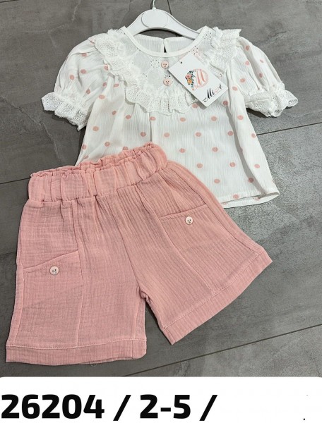 Муслиновый Костюм Для Девочки Misse (2-3-4-5лет)