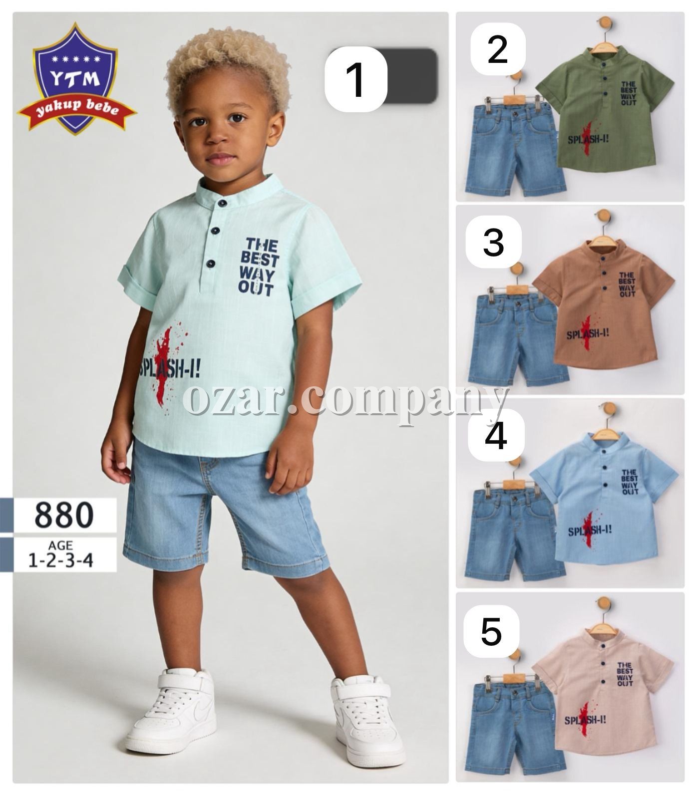 Костюм Для Мальчика YTM (1-2-3-4лет) 