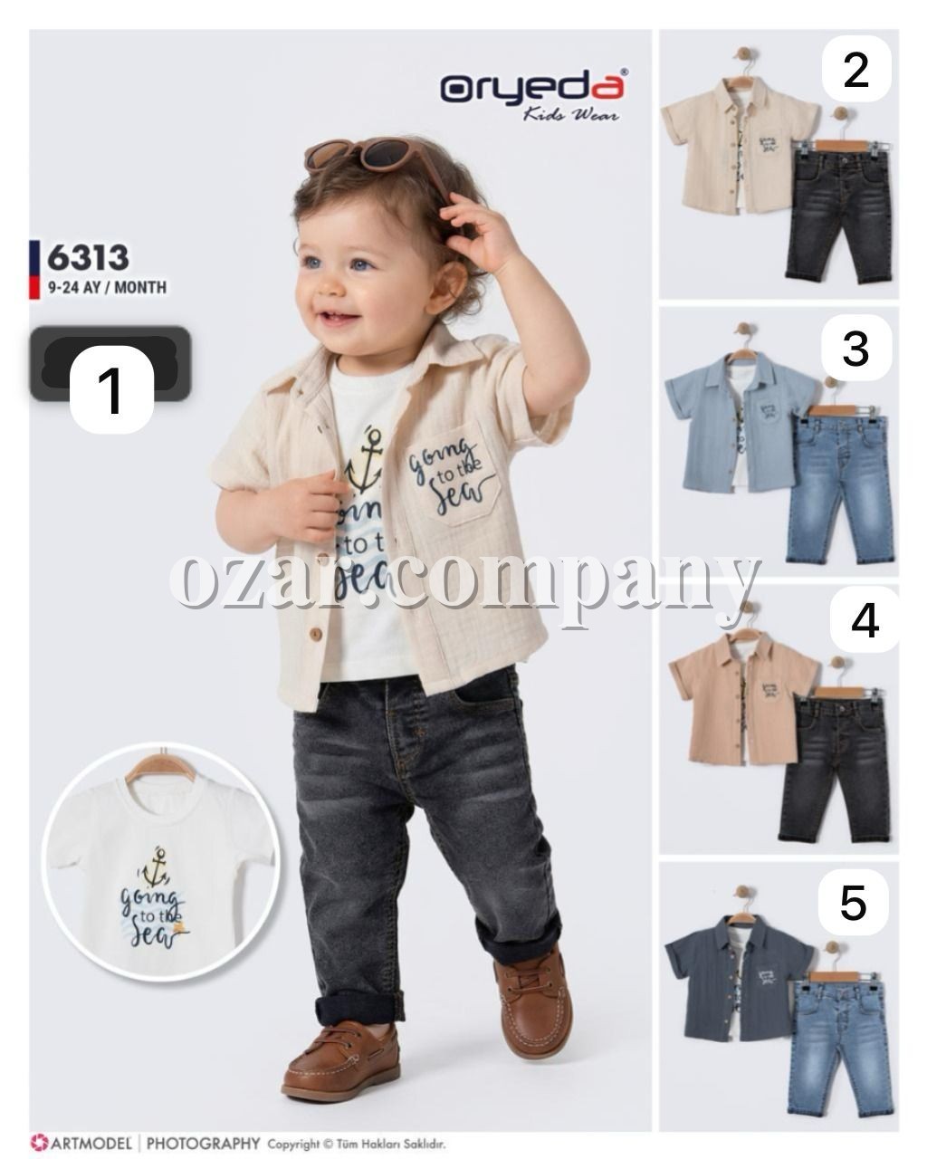 Костюм Тройка Для Мальчика Oryeda (9-12-18-24мес.)