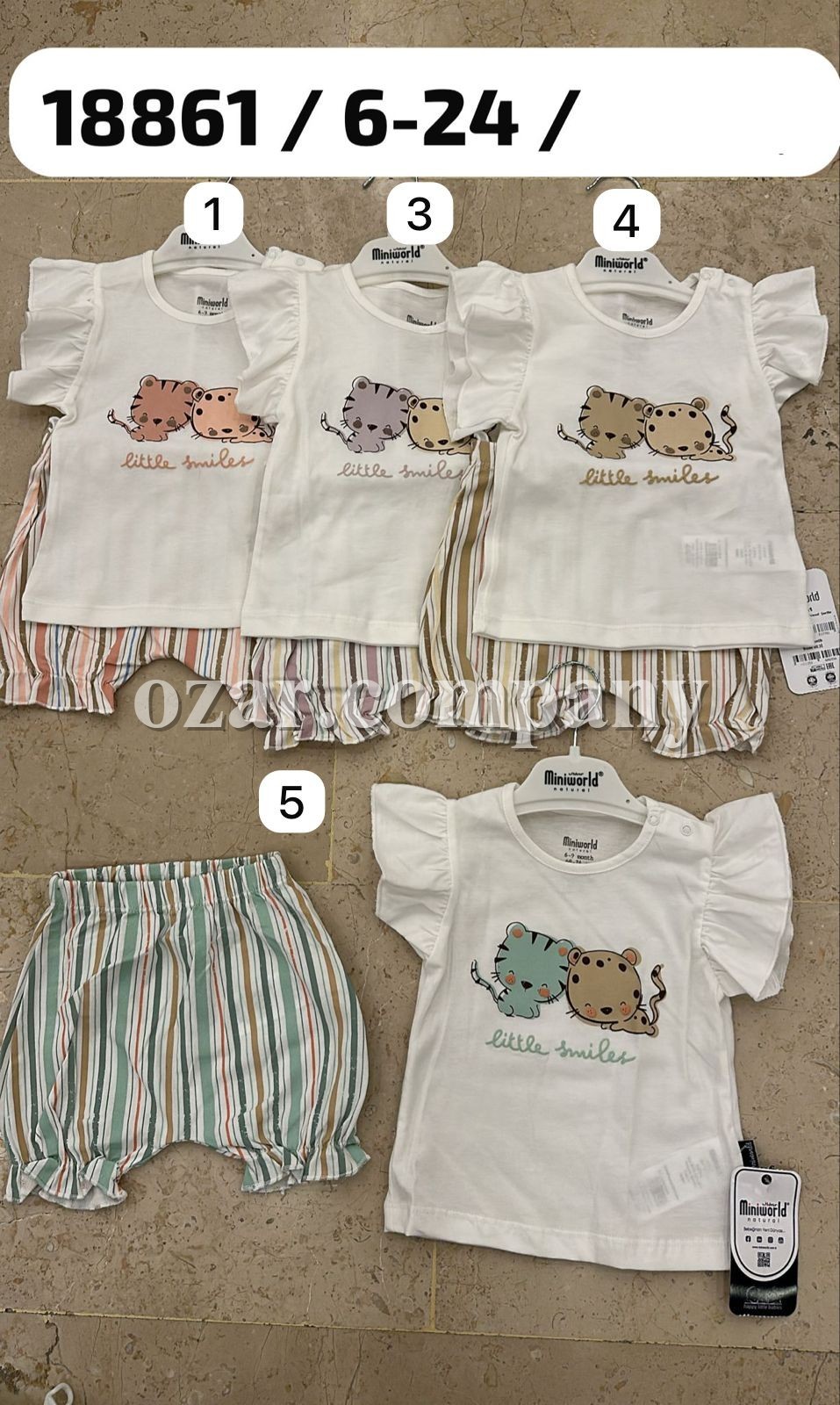 Костюм Для Девочки Miniworld (6-12-18-24мес.)