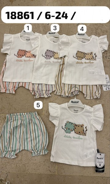 Костюм Для Девочки Miniworld (6-12-18-24мес.)