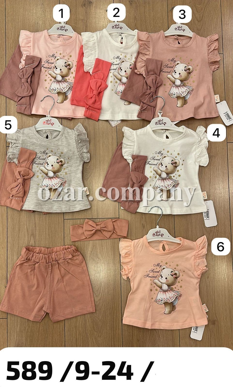 Костюм Для Девочки Mini Clup (9-12-18-24мес.)