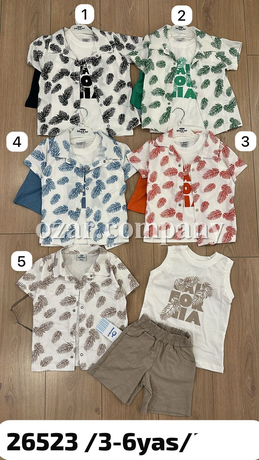 Костюм Тройка Для Мальчика Nazar (3-4-5-6лет)