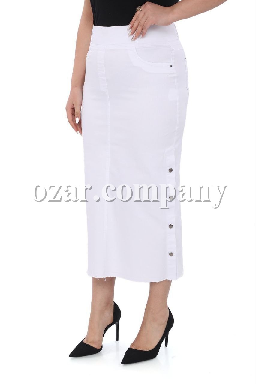 Женская Джинсовая Юбка Gizella (Большие размеры)