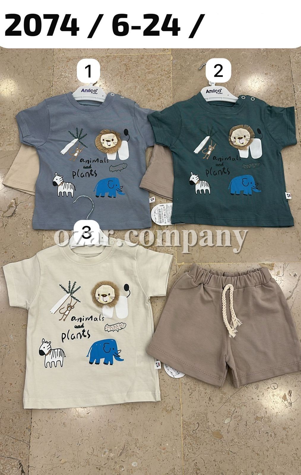 Костюм Для Мальчика Anilco (6-12/12-18/18-24мес.)