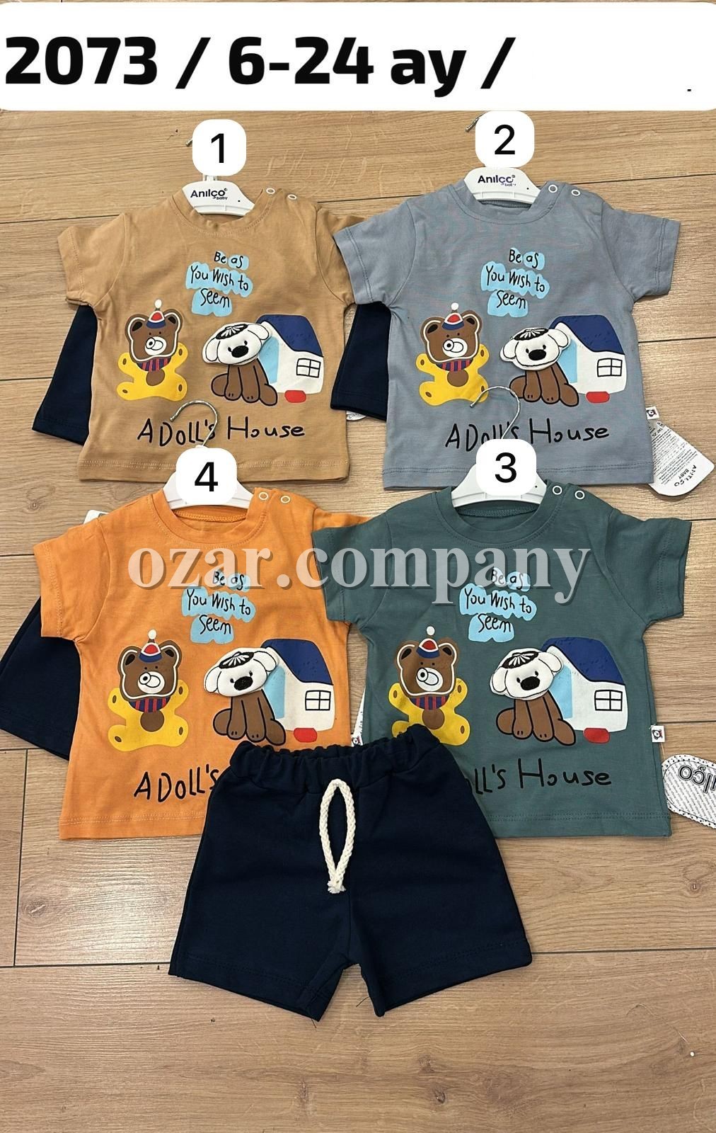 Костюм Для Мальчика Anilco (6-12/12-18/18-24мес.)