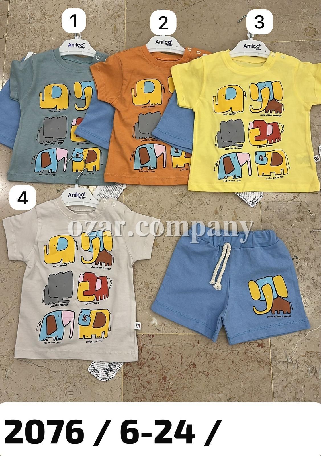 Костюм Для Мальчика Anilco (6-12/12-18/18-24мес.)