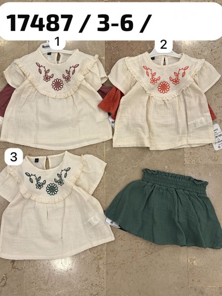 Муслиновый Костюм Для Девочки Miniworld (3-4-5-6лет) 